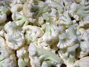 Roasted Cauliflower Lemon Zest