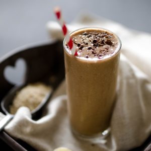 healthy wake me up coffee smoothie