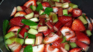Recipe: Strawberry Rhubarb Salad